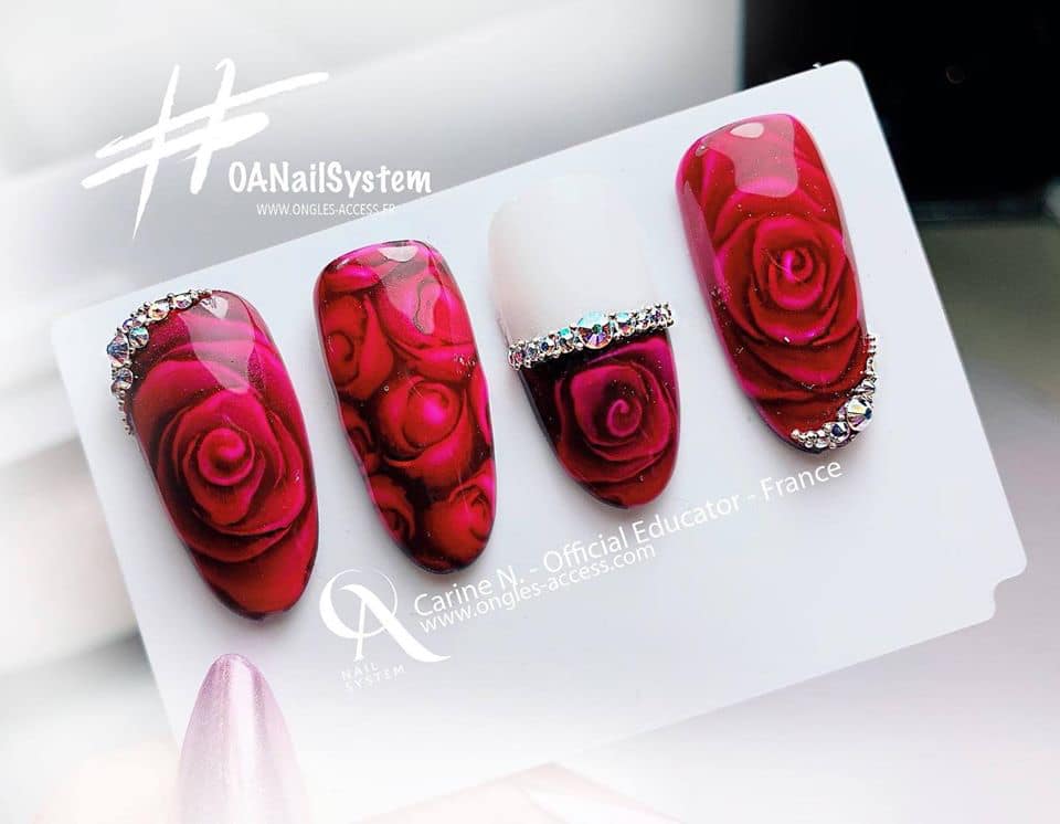 Roses – incrustations cristal
